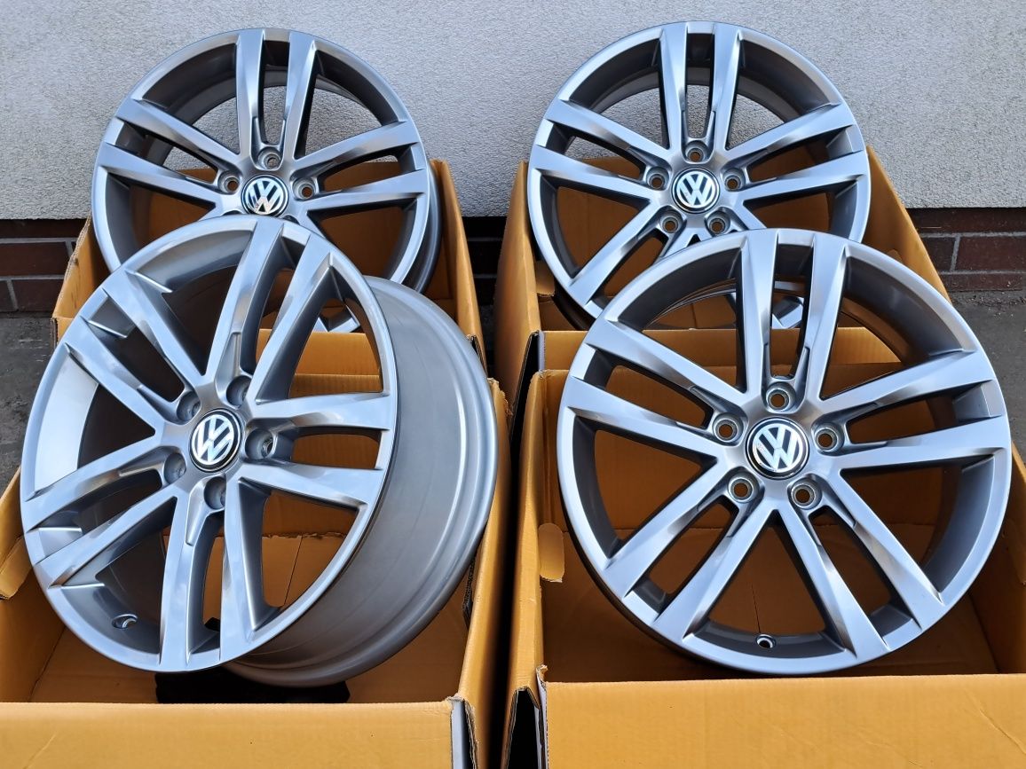 ALUFELGI 17 VW 5x112 Touran Golf Jetta Scirocco Passat Caddy ID-3 #4