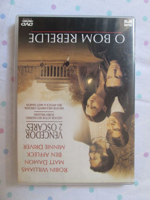 DVD O Bom Rebelde, com Ben Affleck, Robin Williams, Matt Damon