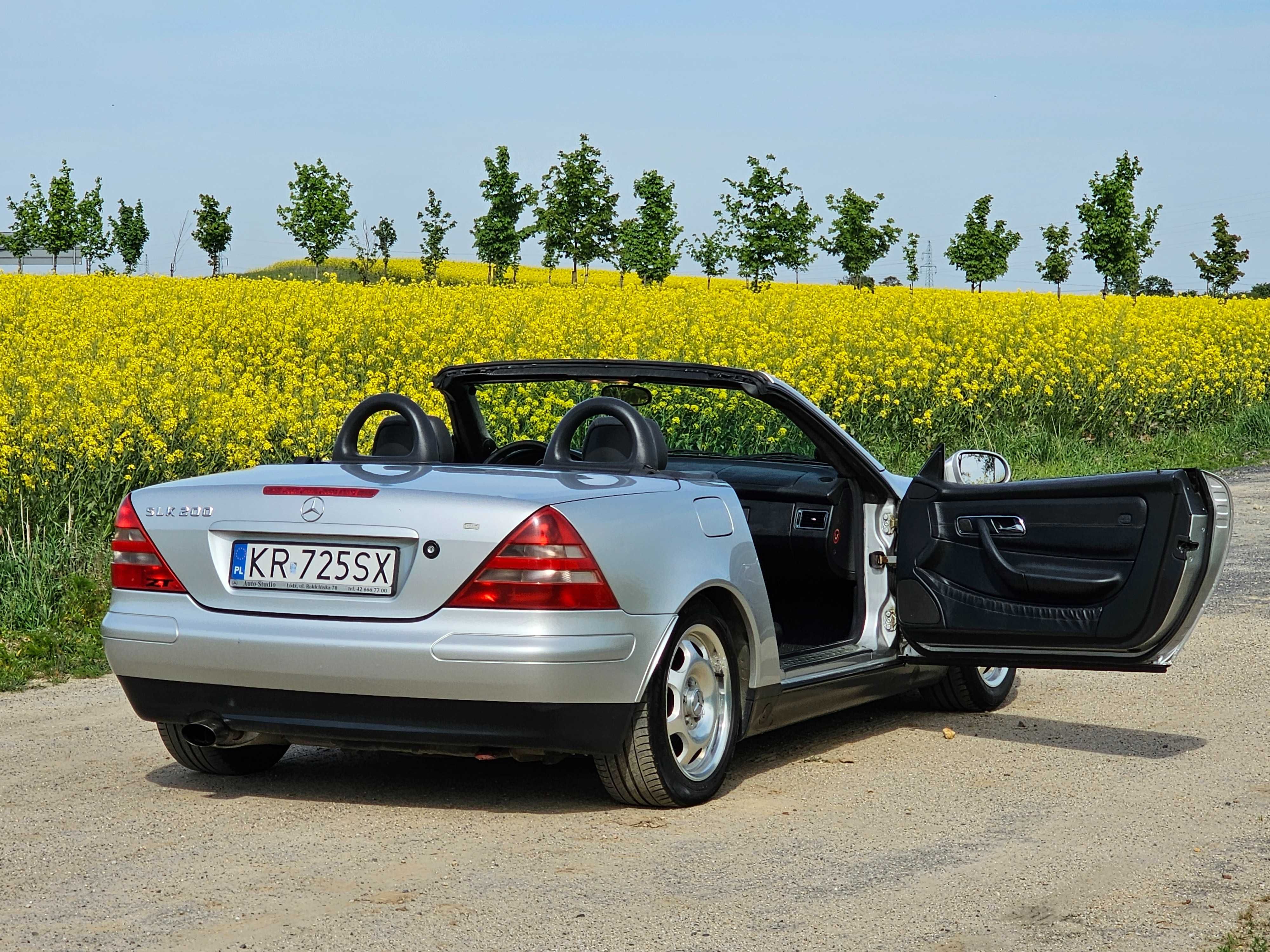 Mercedes SLK200 Kompressor- klasyczny roadster, Zamiana