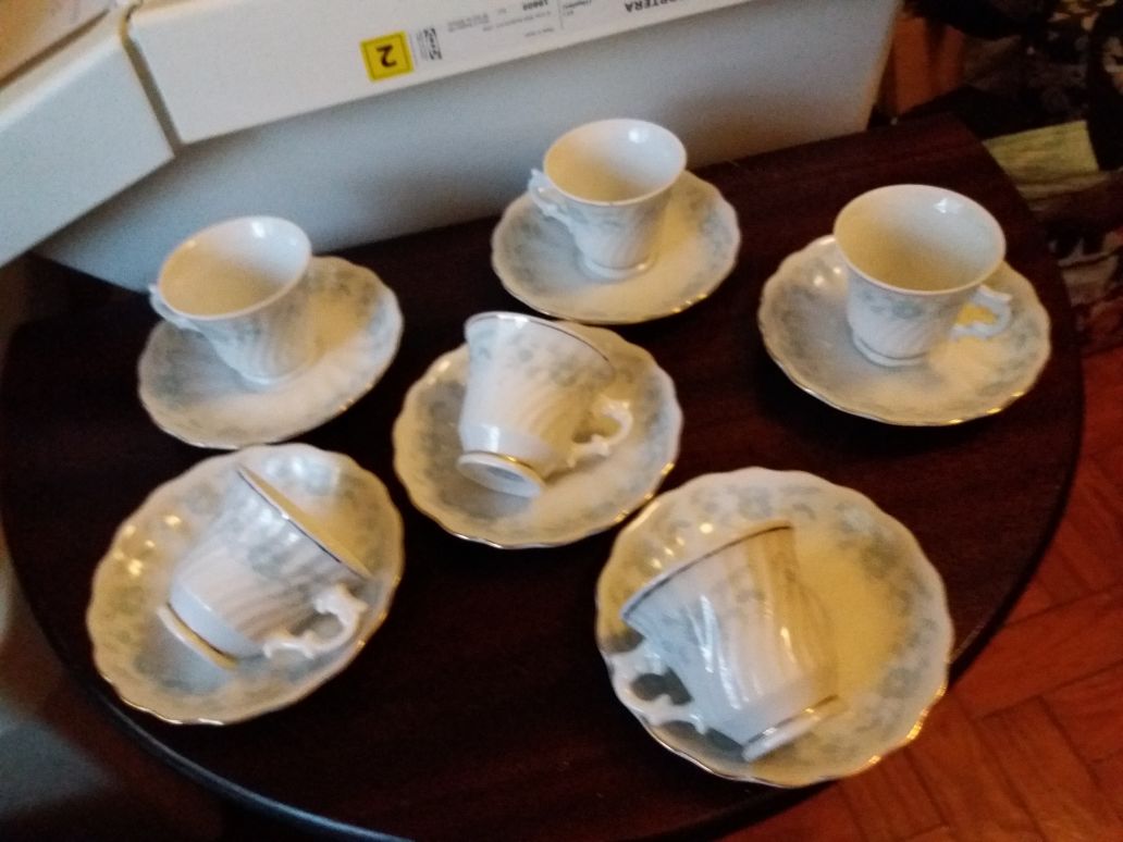 6 chãvenas de café Porcelana da China