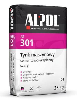 Tynk Maszynowy Cementowa-Wapienny Alpol AT 301