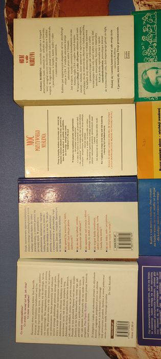 Pakiet, rozwój osobisty, psychologia -12 tomów.