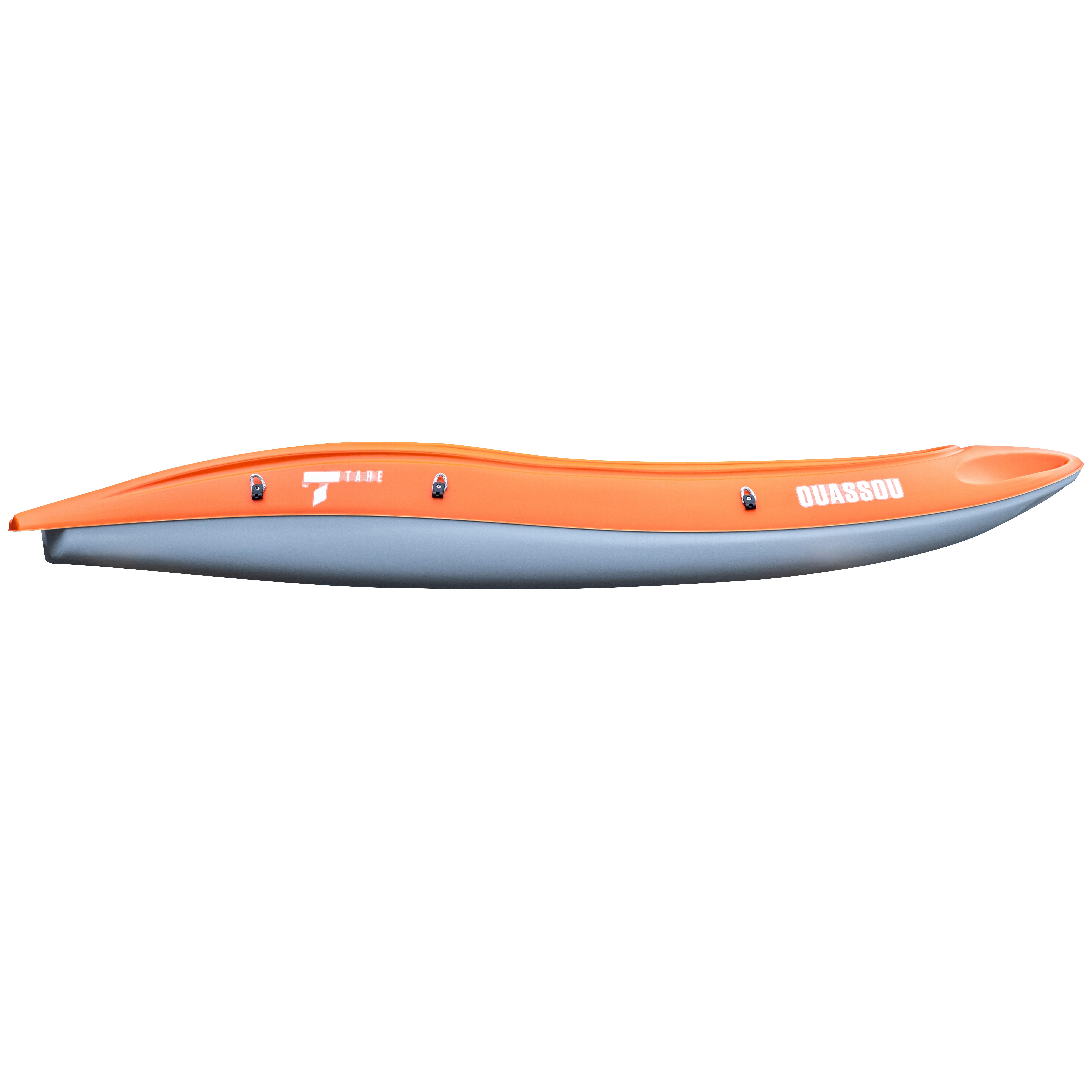 Kayak rígido de lazer 1 lugar (1 adulto + 1 criança)