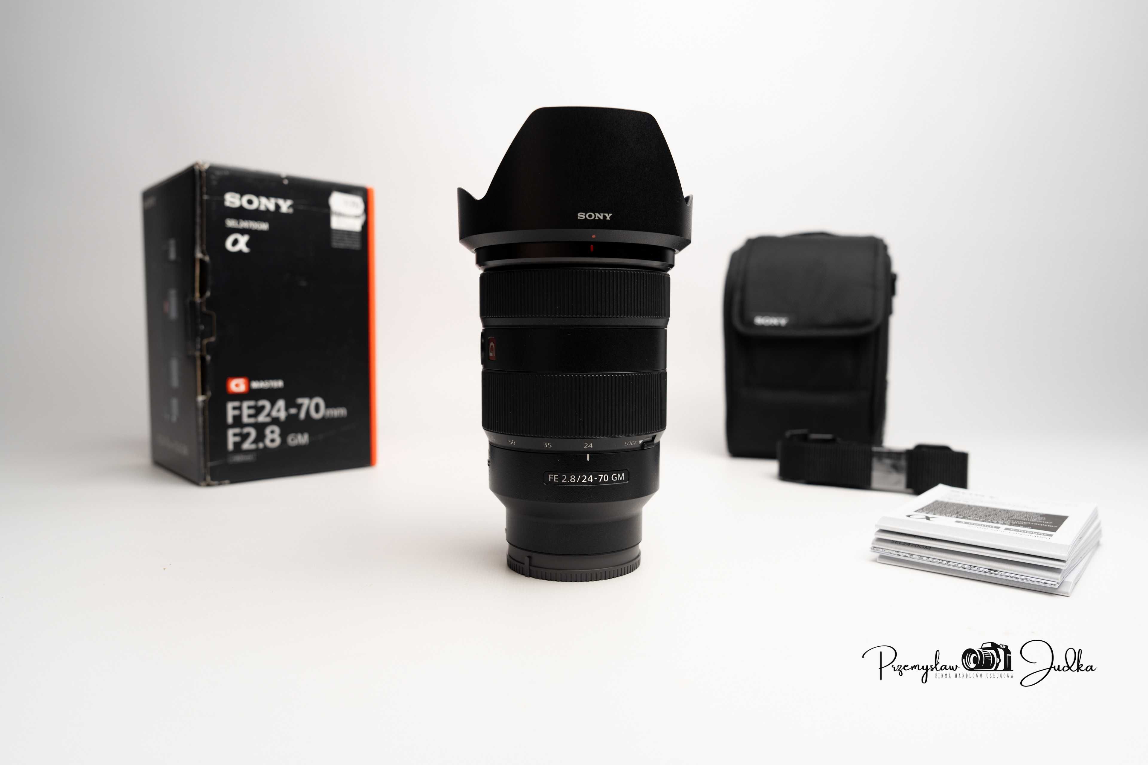 SONY FE 24-70 MM F/2.8 GM SEL2470GM 24-70/2.8 GM igła | faktura