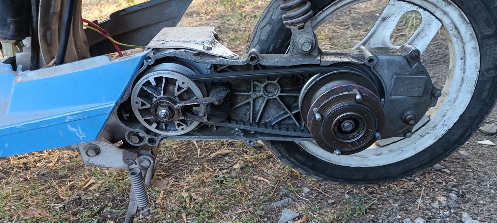 Саморобний електричний скутер