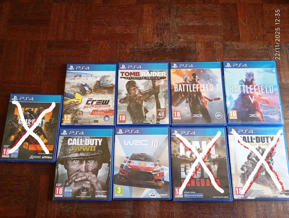 Jogos PS4 como novos