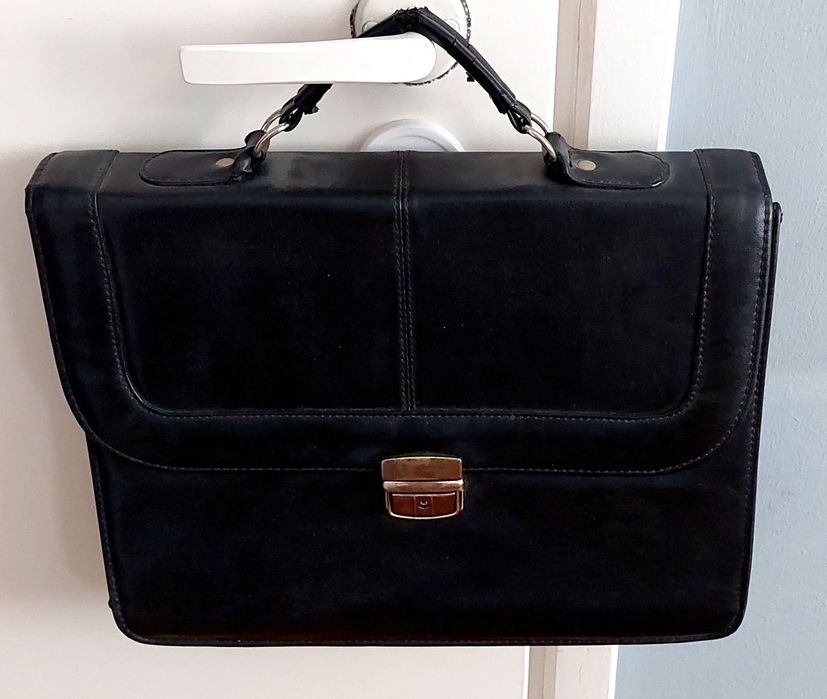 Teczka męska czarna