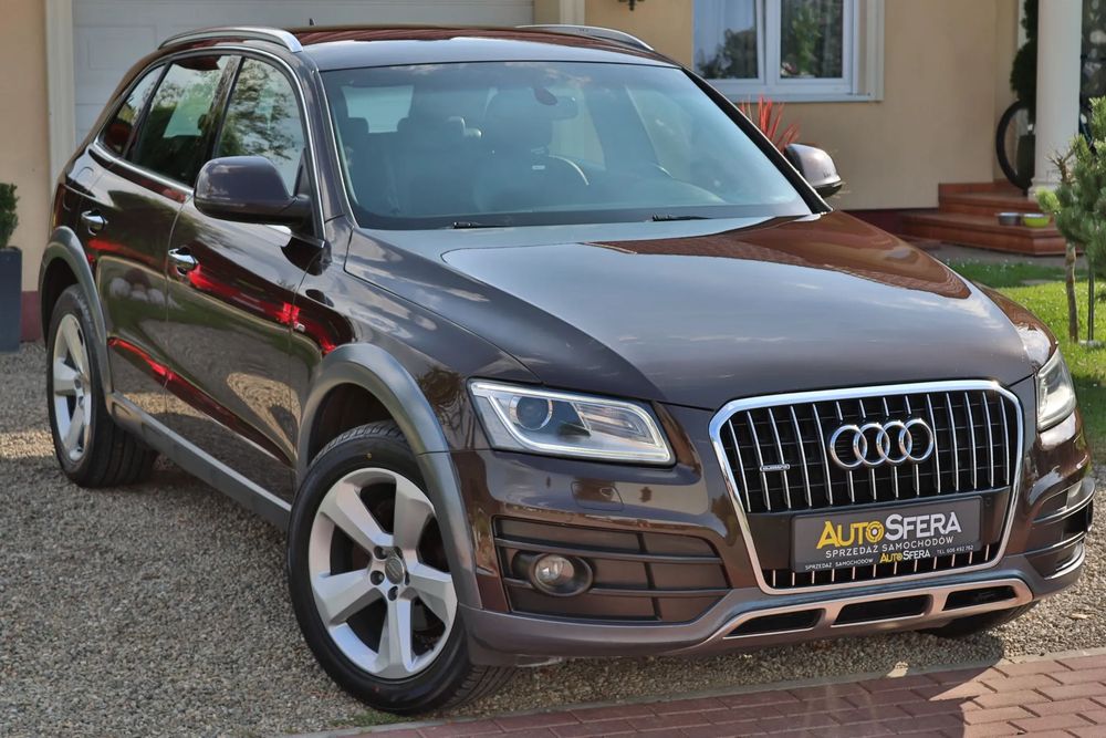 Audi Q5 2.0 tdi Quattro Hak S-line 190KM Salon Oryginał Niski Przebieg