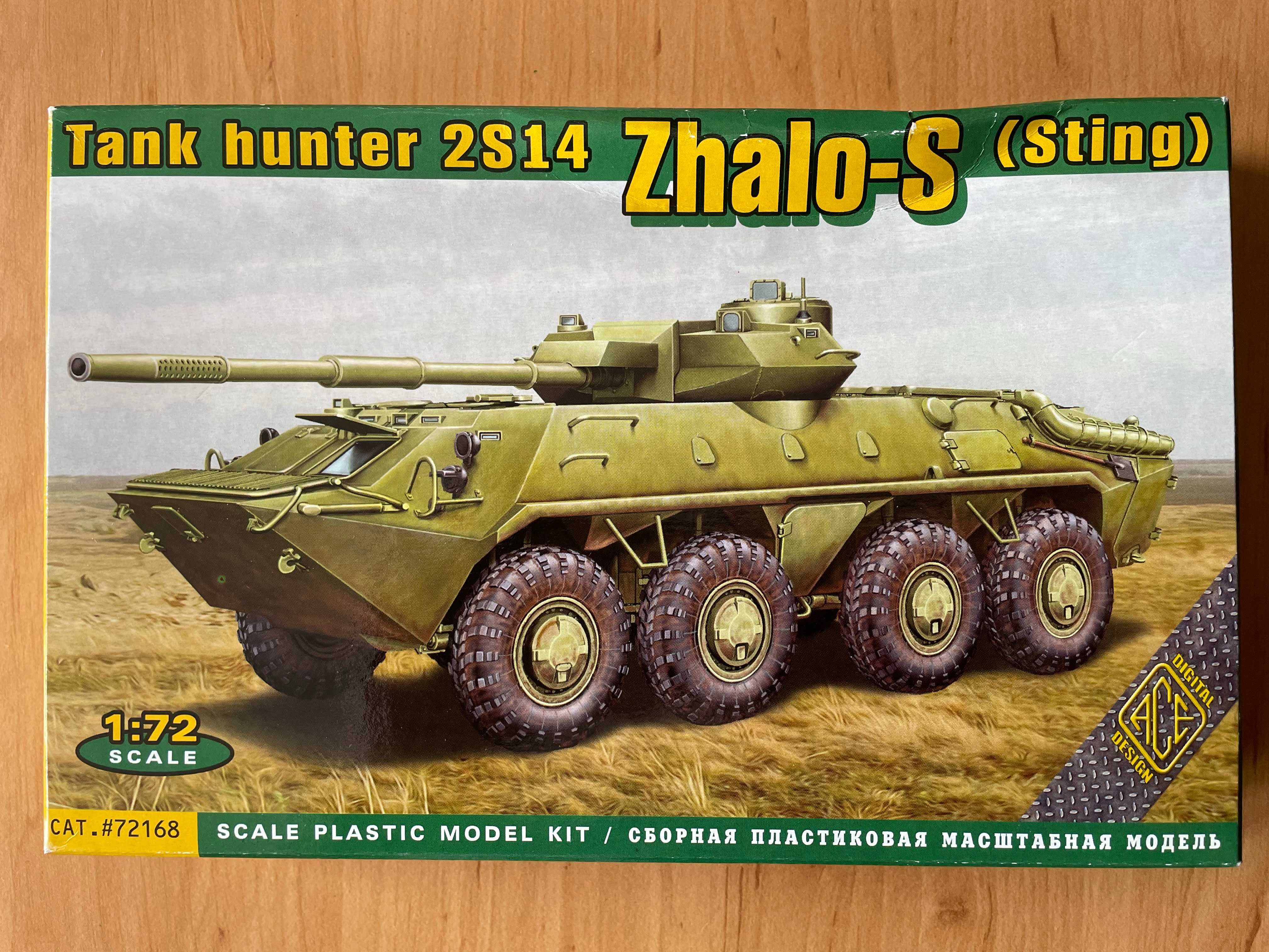 Model 1:72 - Tank Hunter 2S14 Zhalo-S - ACE