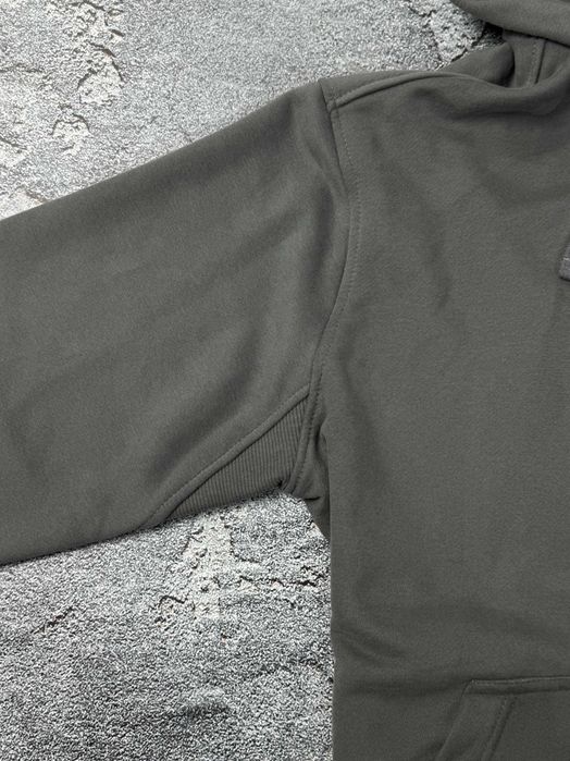 Сірий зіп-худи Stone Island GRAY зипка Стон Айленд