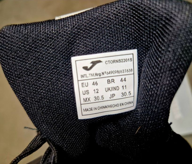 Tenis Joma novos n 46 marca Sport zone 
Numero para quem usa calçado n