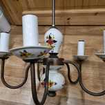 Lampa wisząca żyrandol  prl