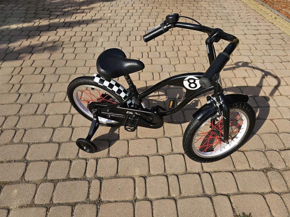 Electra Straight 8 Matte Black 16" Rower dzieciecy