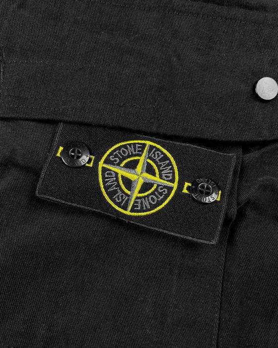 Штани STONE ISLAND 31305 Cargo Pants Black SI0265-BK