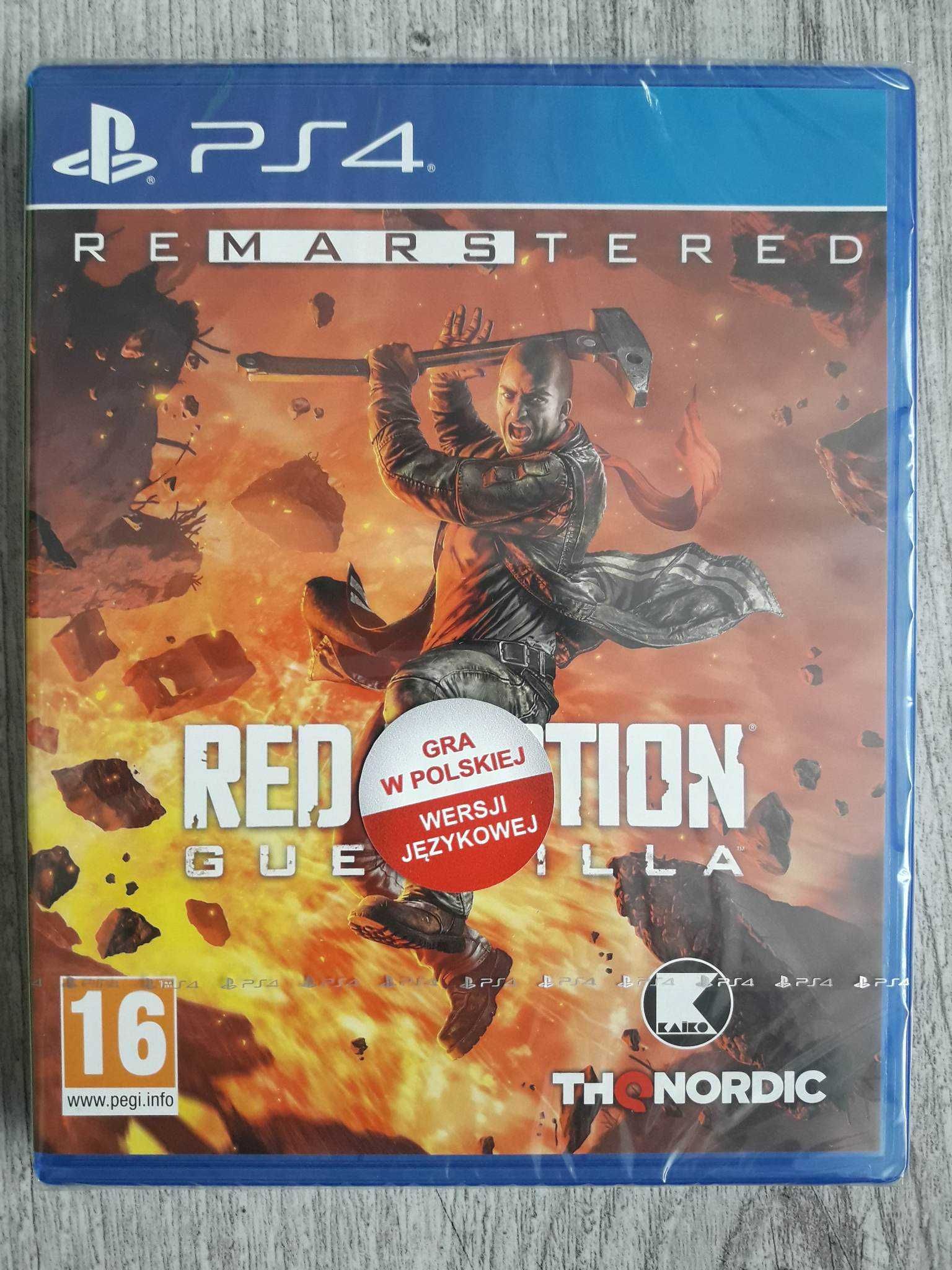 Nowa Gra Red Faction Guerilla Remastered PL PS4/PS5 Playstation