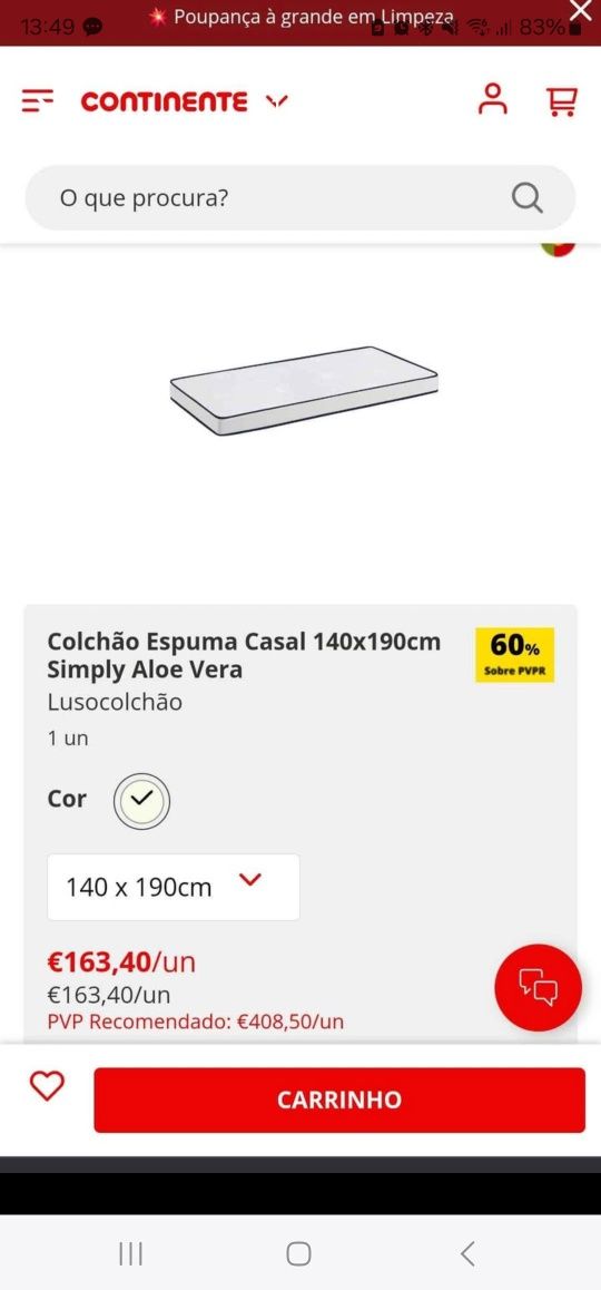 Colchão de casal