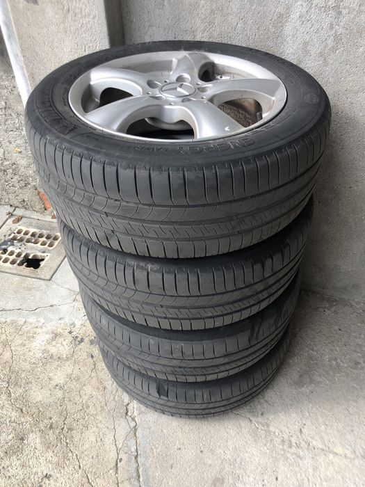 Jantes 5x112 c/ pneus 205/55/16 MICHELIN ENERGY SAVER