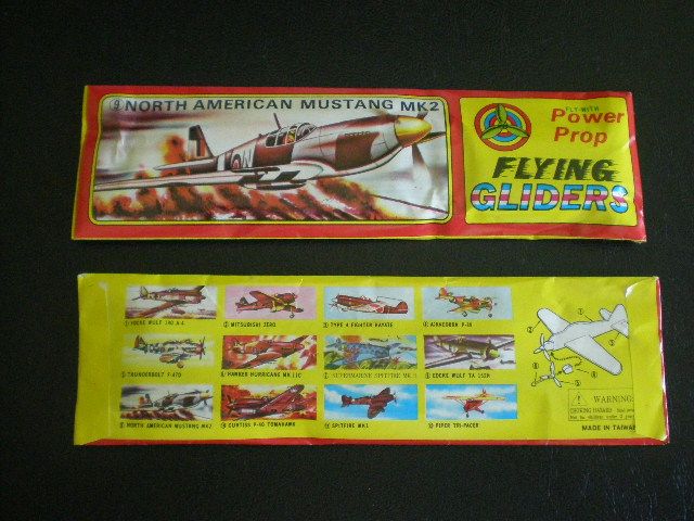 Power Prop - Flying Gliders - antigos novos selados