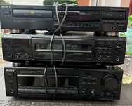 Wieża segmentowa sony cdp-397 , t -we405 , strd265