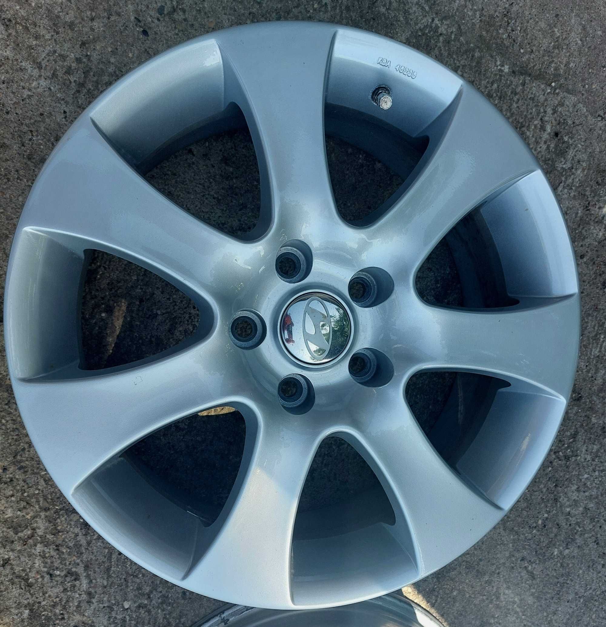 Sprzedam felgi aluminiowe DBV do Hyundai 7J17' cali  ET41