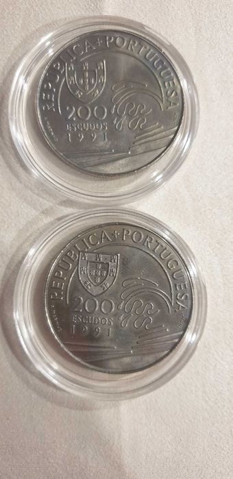 Moedas Comemorativas "Colombo e Portugal"