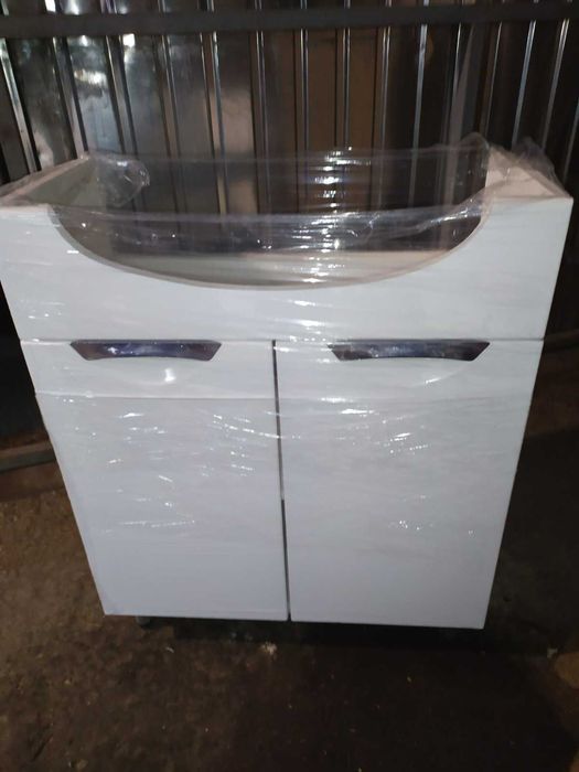 Умывальник.Тумба. Лотос, 70 см, МДФ. Комплект. Только звонки.