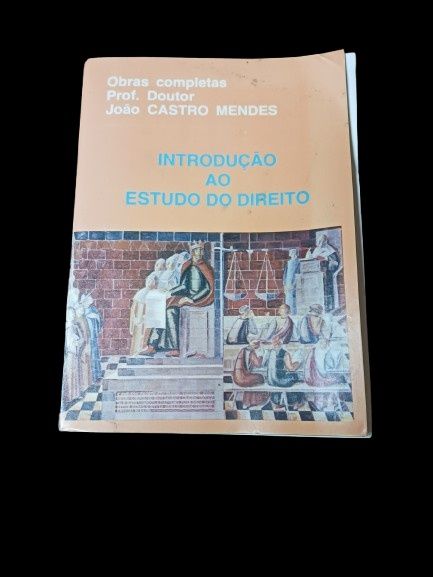 Introdução ao estudo de direito - prof Dr João Castro Mendes