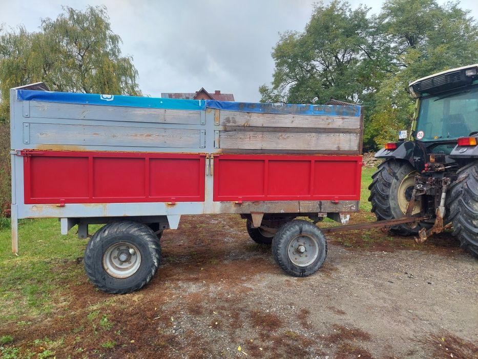 Przyczepa 7 ton (D46 D47 D35) Nowa zabudowa Okazja