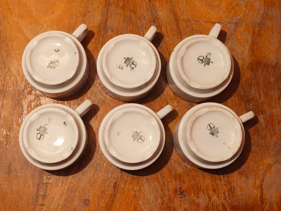 Filiżanka barowa Społem (kratka) Lubiana PRL