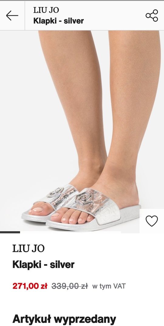 Nowe klapki Liu jo 37