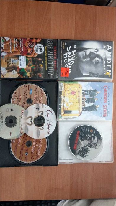 Płyty CD i DVD 21 sztuk - przeczytaj opis