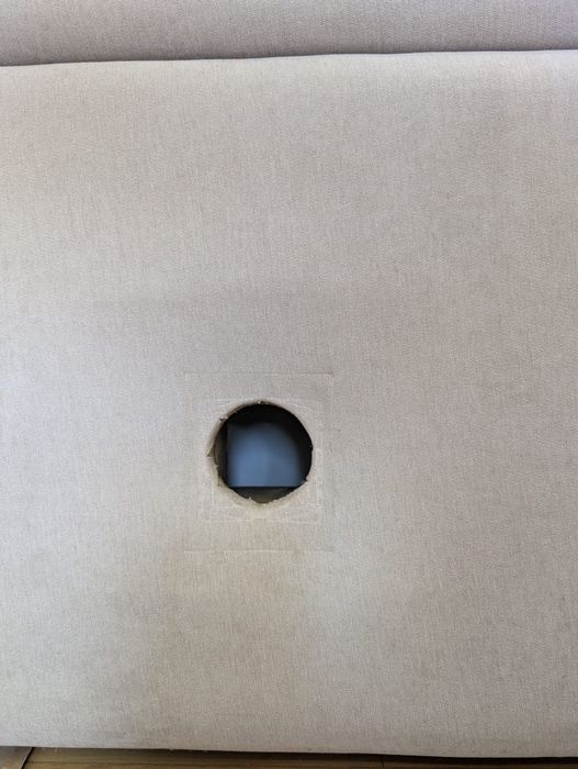 Cabeceira de cama com luz led