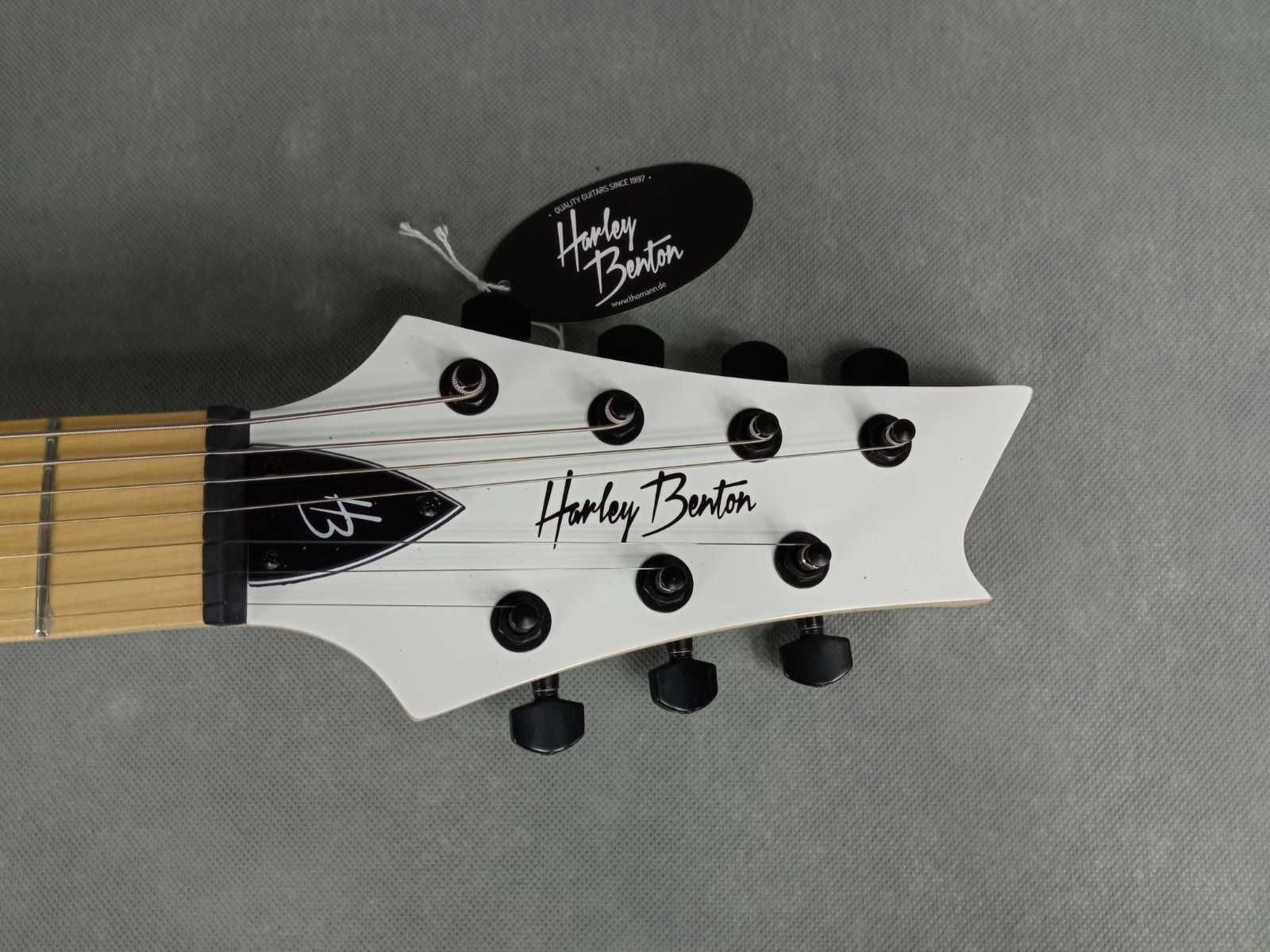 Harley Benton R-457MN WH-Progressiv-7 strunowa gitara elektryczna