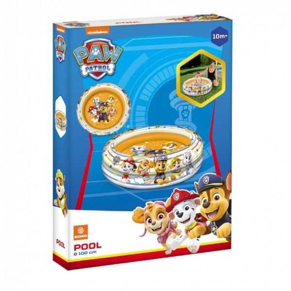 Mondo Basenik Psi Patrol Nickelodeon Dmuchany Okrągły 100cm *NOWE*