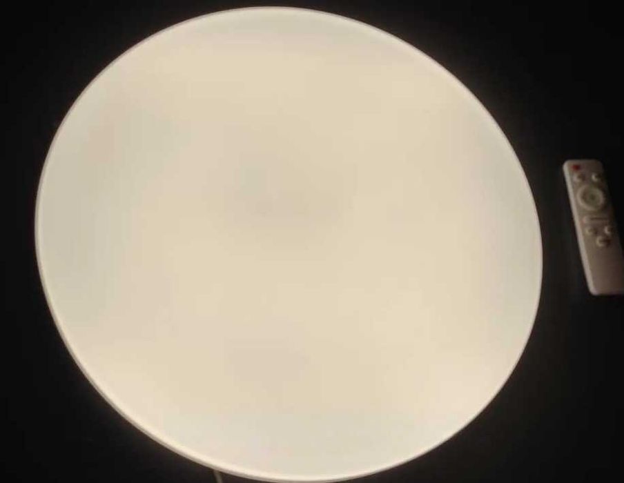 Люстра матовый 24-90W – потолочный LED светильник с пультом, бра