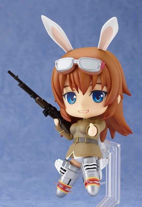 Коллекционная аниме фигурка Nendoroid 205 E. Yeager Strike Witches