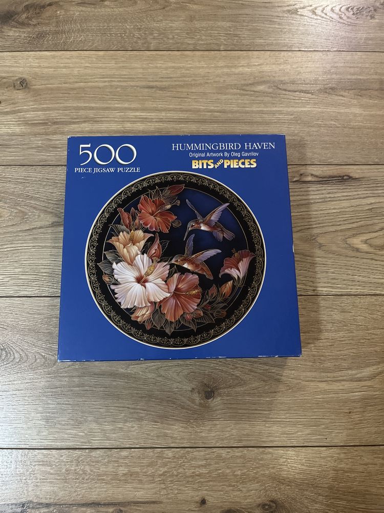 Nowe puzzle 500 części .