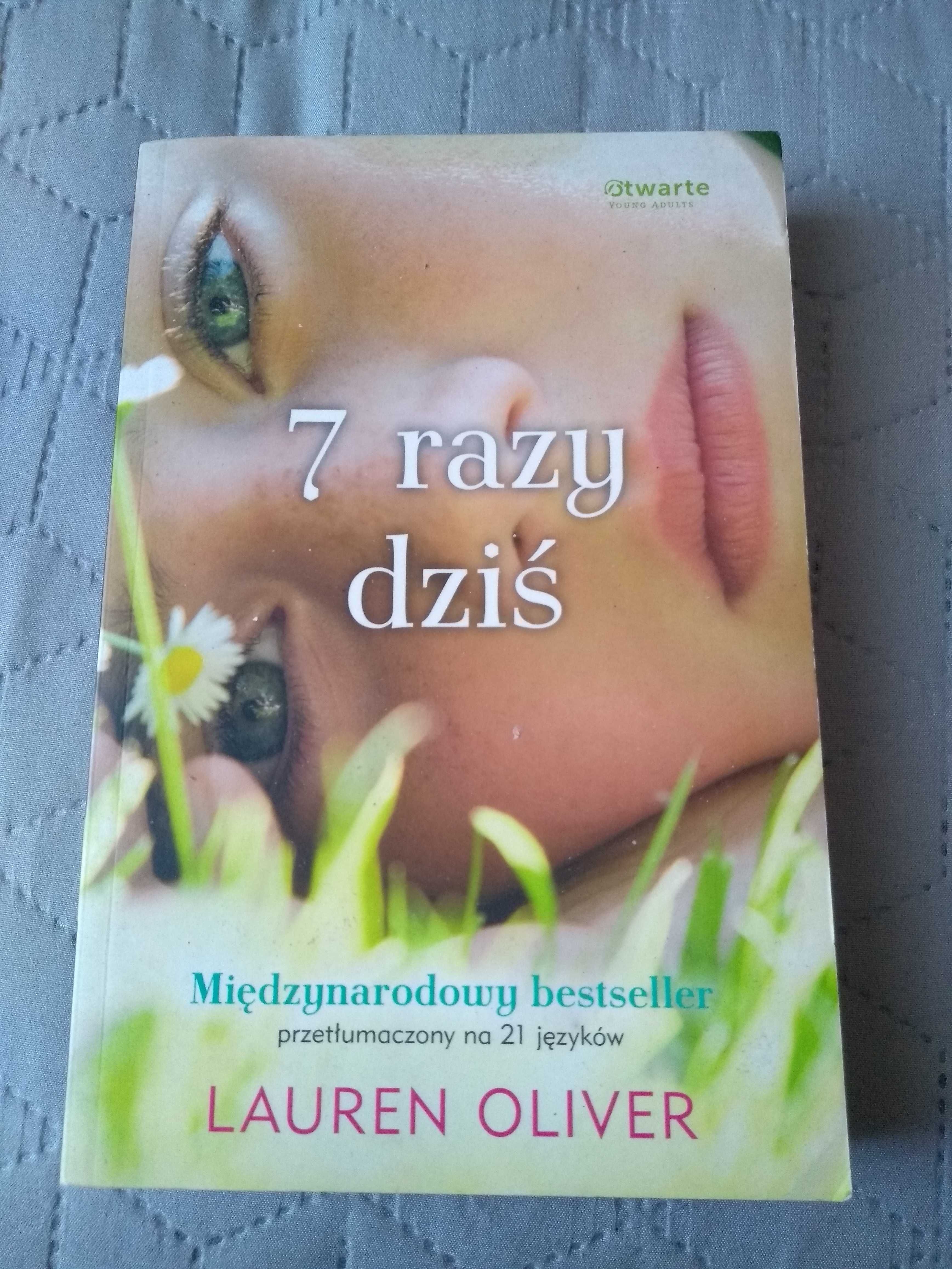 Książka 7 razy dziś Lauren Oliver