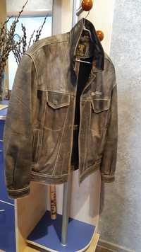 Куртка кожаная пиджак мужская  шкіряна