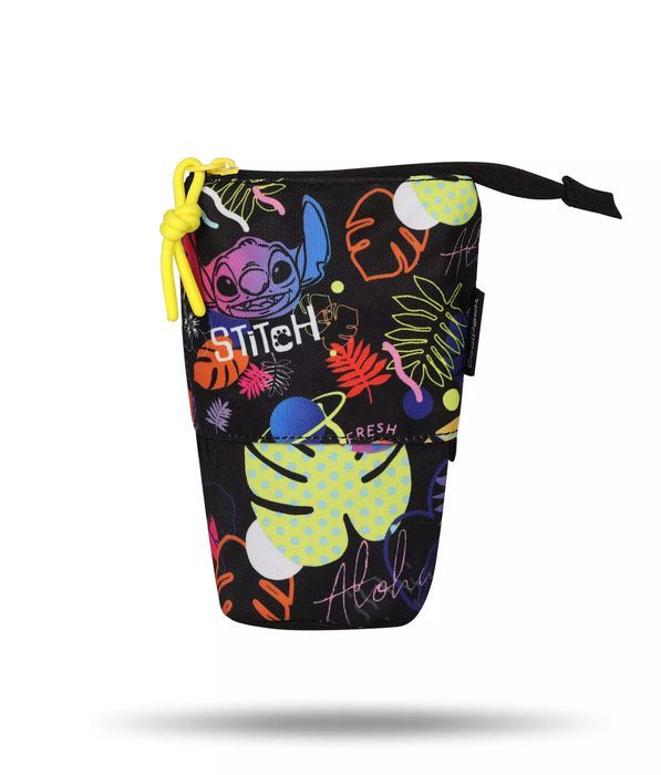 Piórnik saszetka Disney black mona Stitch. Patio