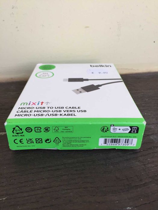 BELKIN Cabo 2 metros  Micro USB para USB -- telemoveis / tablets