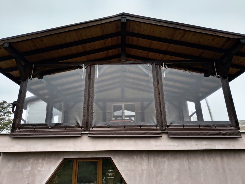Мягкие окна Кривой Рог от 650грн. Мʼякі вікна Кривий Ріг. Пленка ПВХ.
