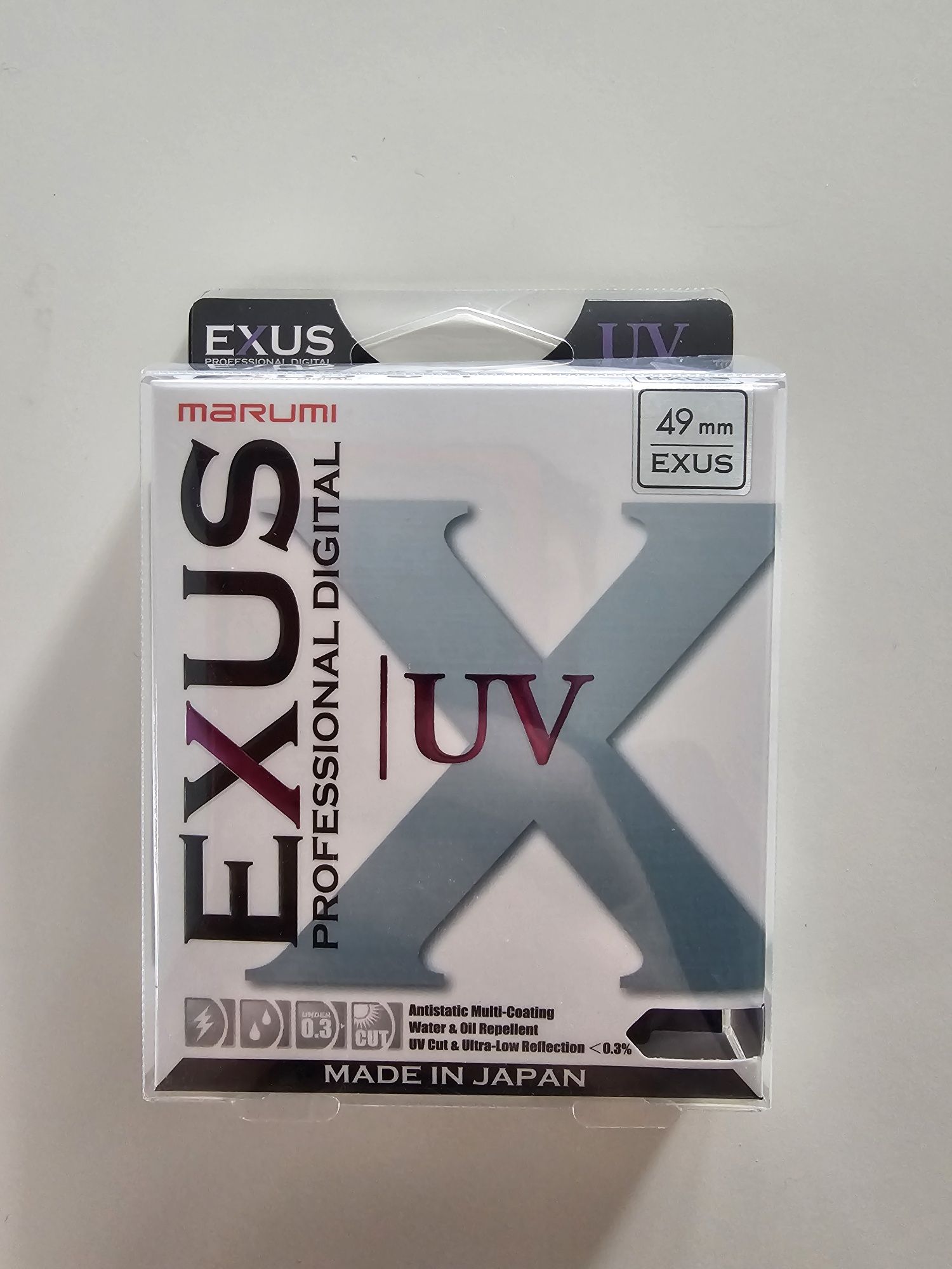 Marumi Exus filtr fotograficzny UV 49mm idealny w góry