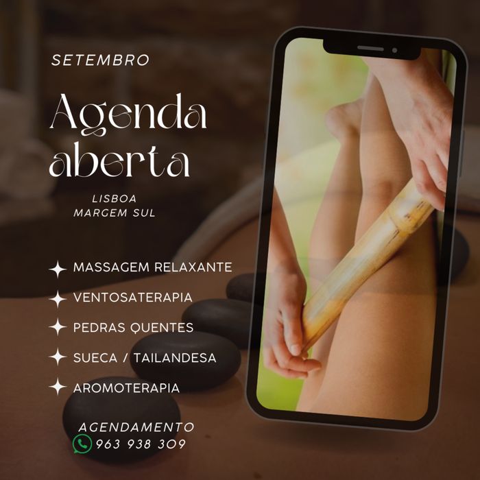 Massagem Relaxante e Ventosaterapia