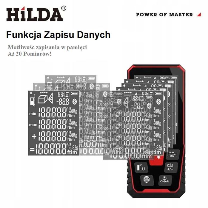 Laserowa  Miara  120M Zasięgu