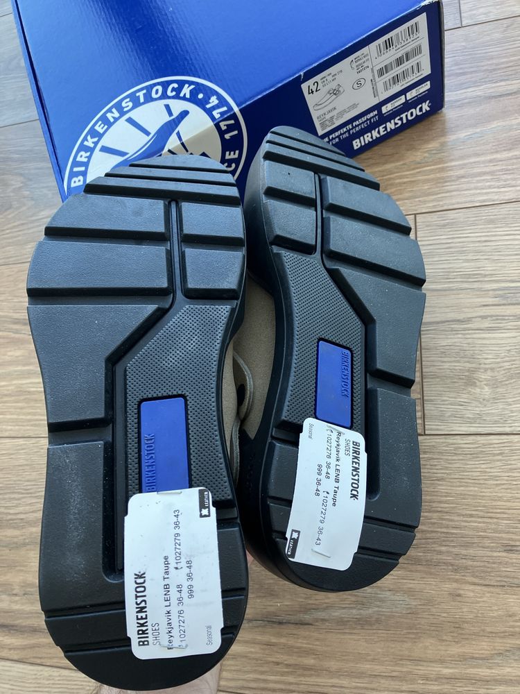 Birkenstock Reykjavik Szare (taupe), nowe!