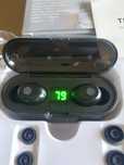 Fone Bluetooth 5.0, fone de ouvido TWS Hi-Fi desportivo suporte iOS/A