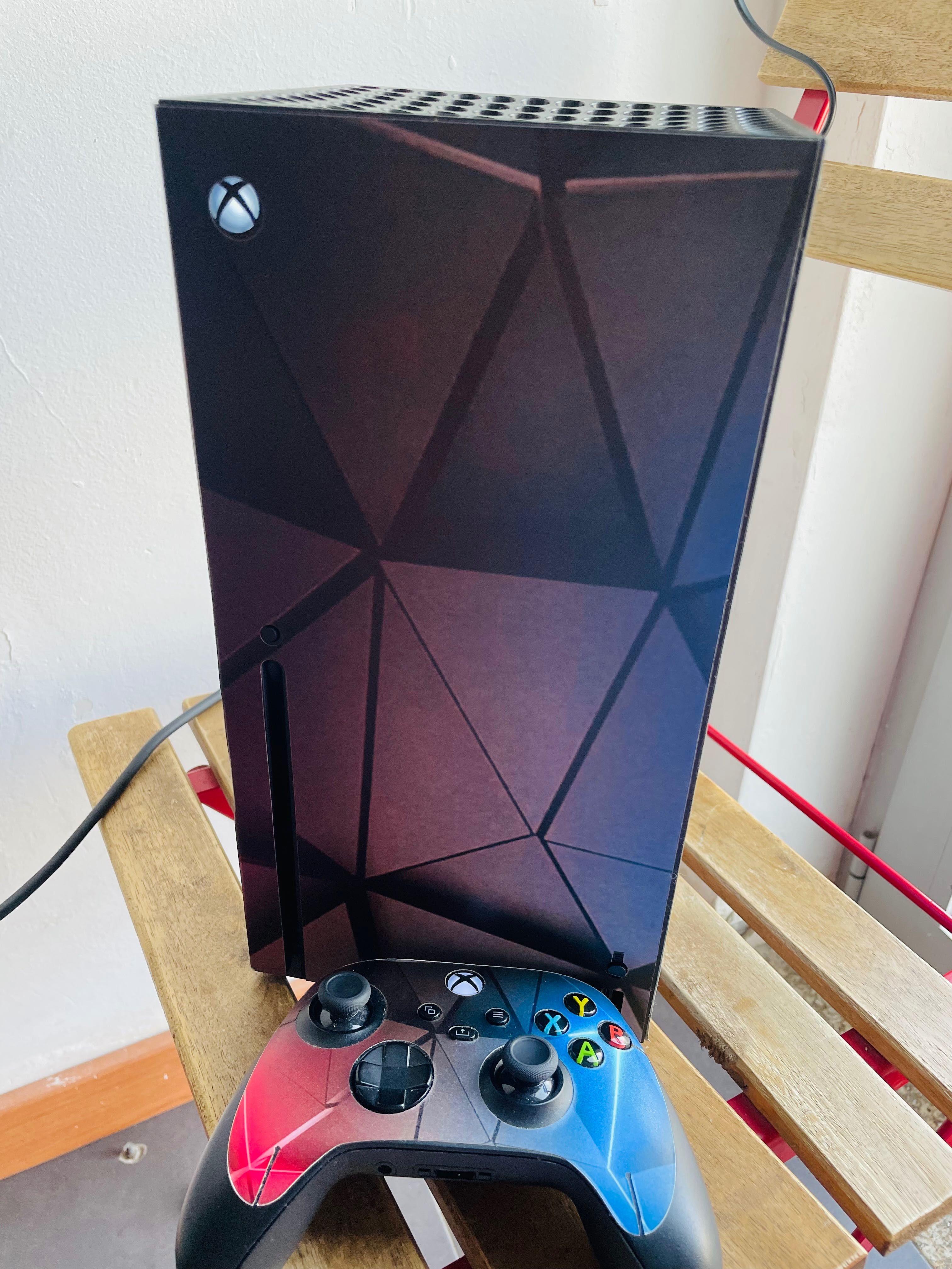 Troco Xbox x completo com caixa e fatura por iPhone pro ou pro Max