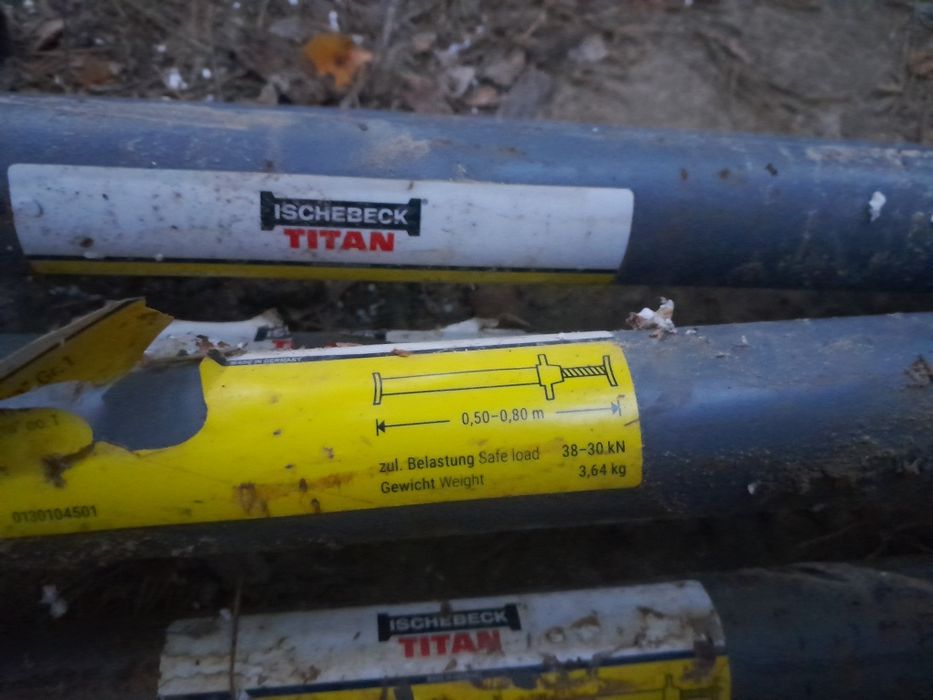 Titan ischebeck rozpory do wykopów
