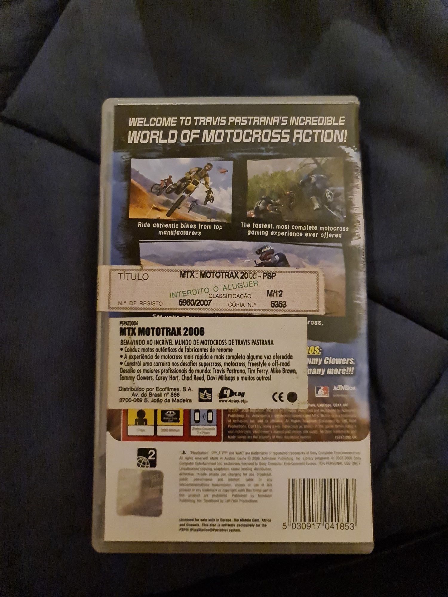 MTX mototrax PSP